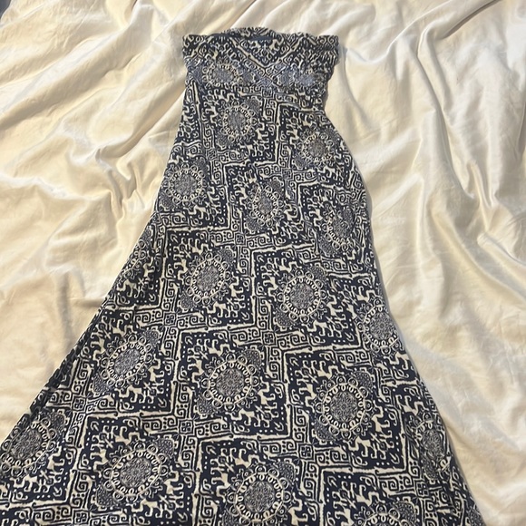 Strapless maxi dress - Picture 1 of 3